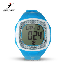 Cronómetro de pulsera deportivo digital Lcd con banda inteligente de función de bajo costo con temporizador de alarma de reloj